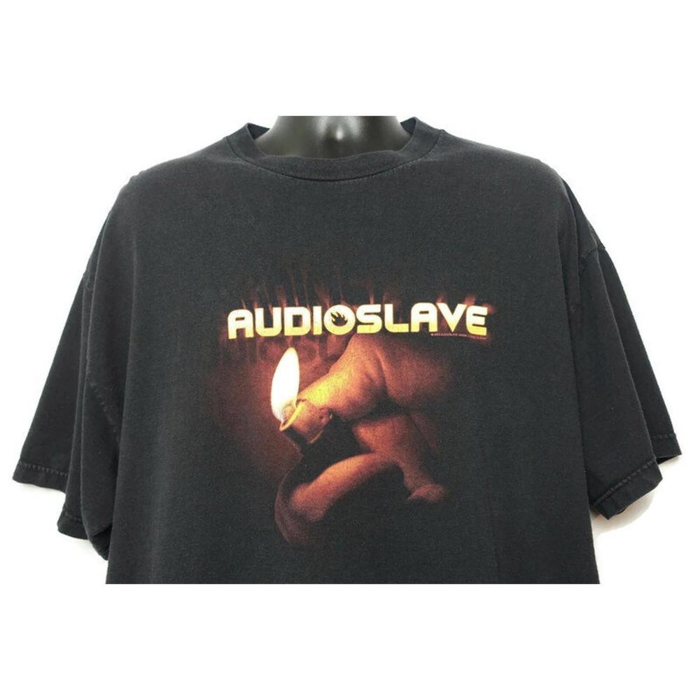 2003 Audioslave T Shirt Chris Cornell Y2K Shirt Rage Against Machine Grunge